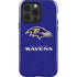 NFL Baltimore Ravens Distressed iPhone 15 Pro Impact Case